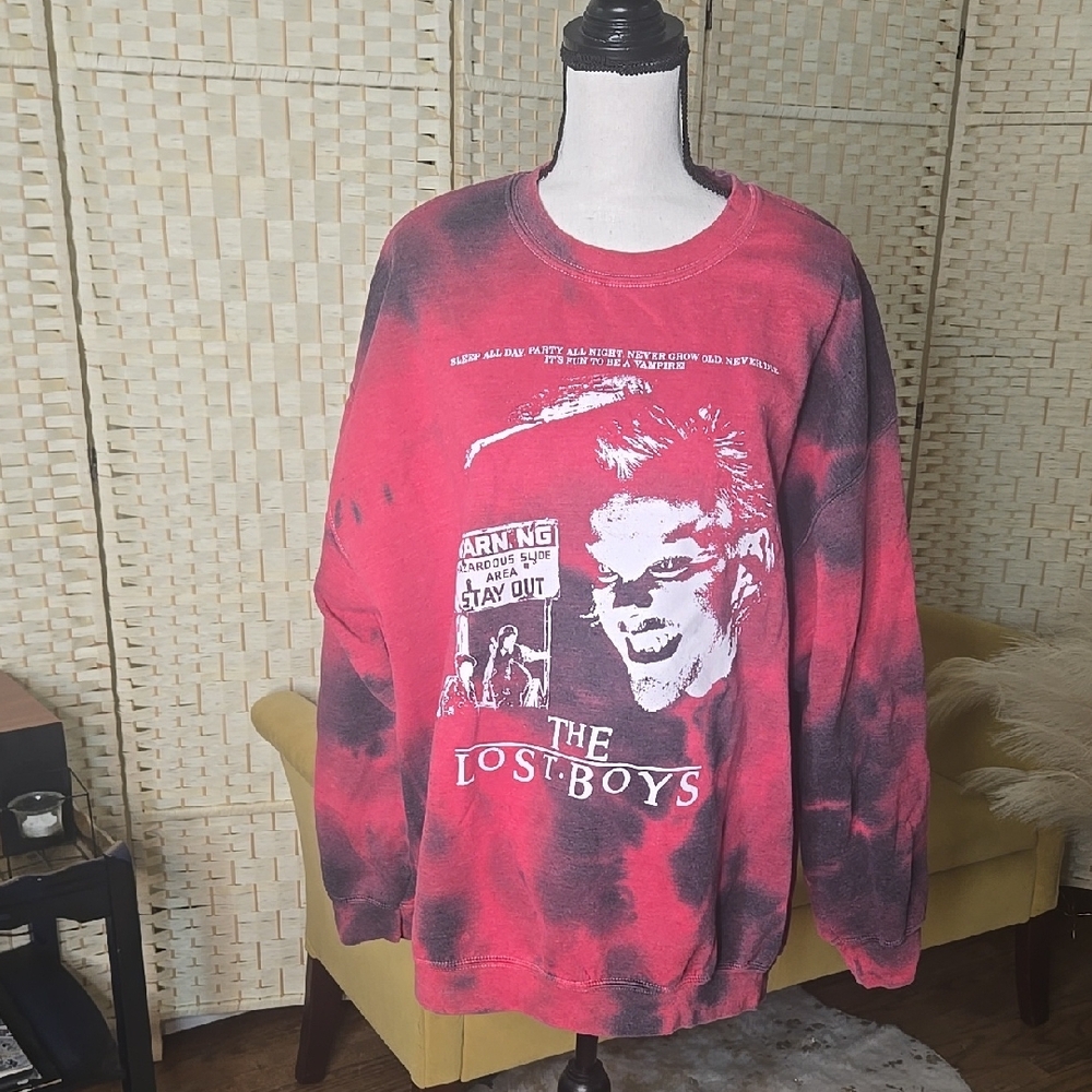Red and Black The Lost Boys Sweatshirt